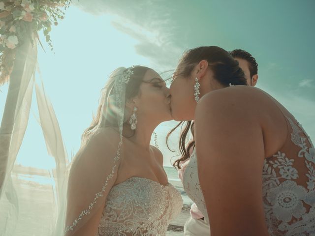 La boda de Natalia y Nelly en Mahahual, Quintana Roo 21