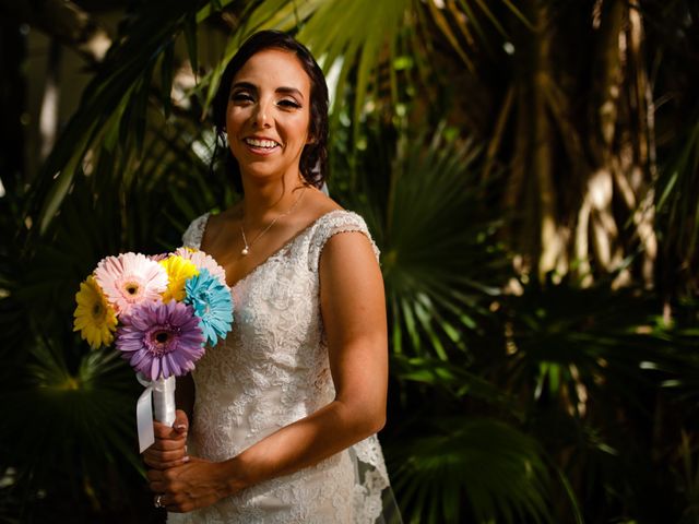 La boda de Oscar y Regina en Puerto Morelos, Quintana Roo 16
