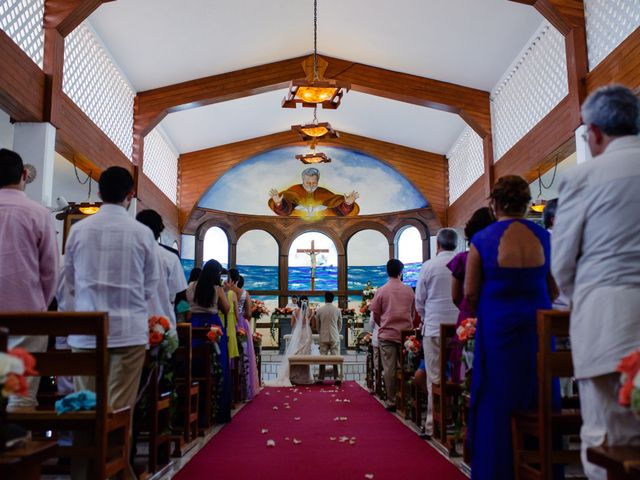 La boda de Oscar y Regina en Puerto Morelos, Quintana Roo 22