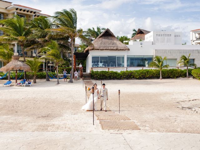 La boda de Oscar y Regina en Puerto Morelos, Quintana Roo 37