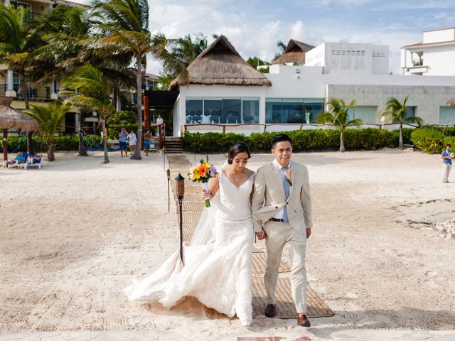 La boda de Oscar y Regina en Puerto Morelos, Quintana Roo 38