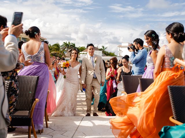 La boda de Oscar y Regina en Puerto Morelos, Quintana Roo 40