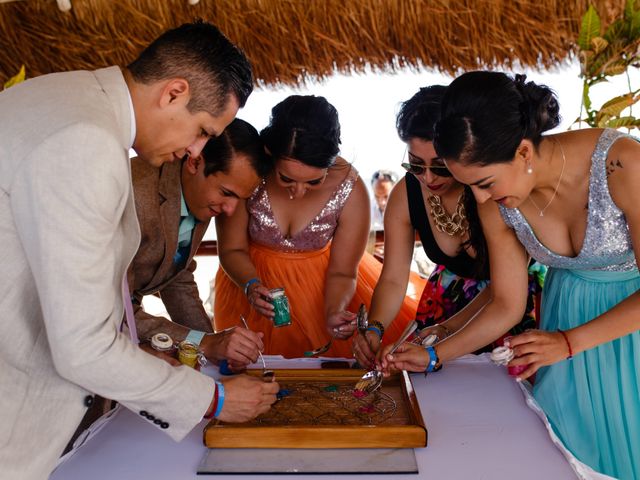 La boda de Oscar y Regina en Puerto Morelos, Quintana Roo 42