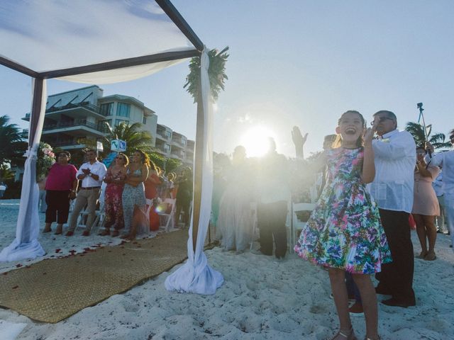 La boda de Noel y Elia en Puerto Morelos, Quintana Roo 45