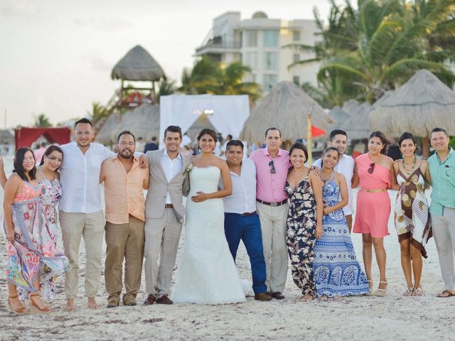 La boda de Noel y Elia en Puerto Morelos, Quintana Roo 55