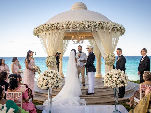 La boda de Eamon y Bianca en Cancún, Quintana Roo 9