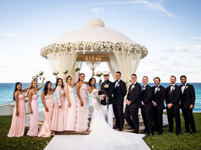 La boda de Eamon y Bianca en Cancún, Quintana Roo 13