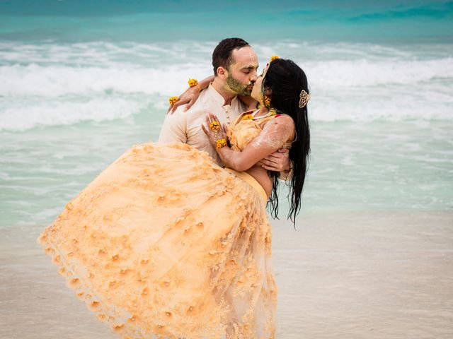 La boda de Eamon y Bianca en Cancún, Quintana Roo 23