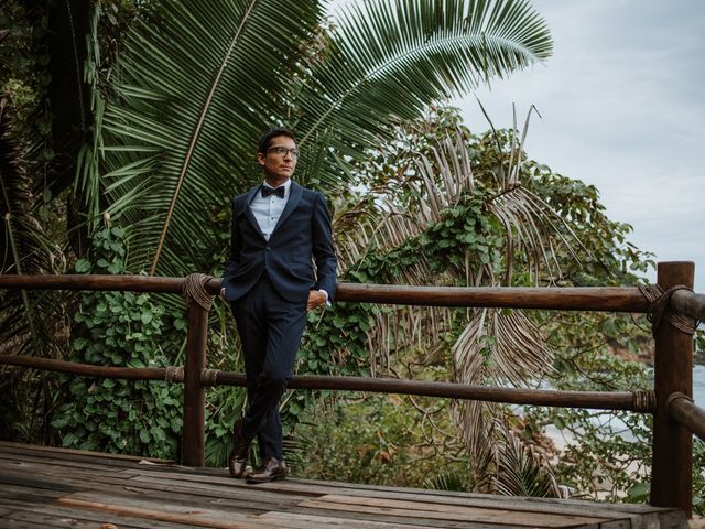 La boda de Andres y Itzel en Bahía de Banderas, Nayarit 40