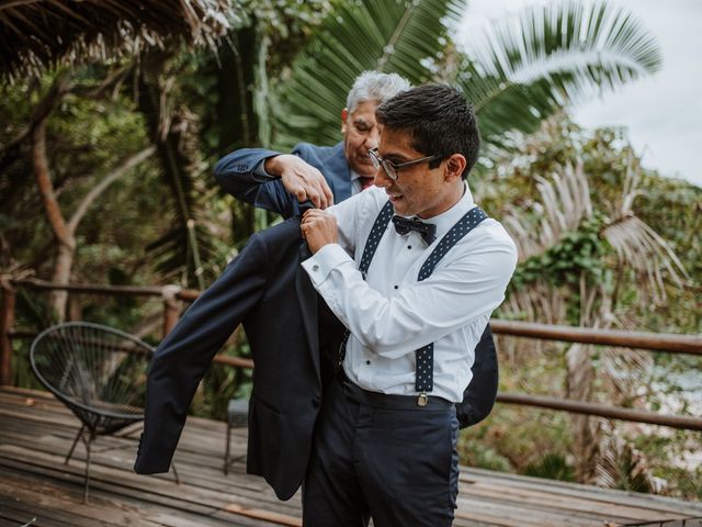 La boda de Andres y Itzel en Bahía de Banderas, Nayarit 42