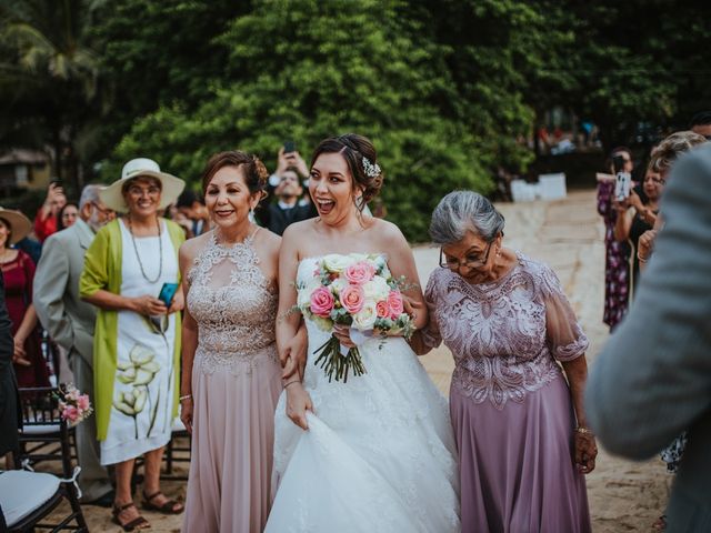 La boda de Andres y Itzel en Bahía de Banderas, Nayarit 58