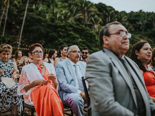 La boda de Andres y Itzel en Bahía de Banderas, Nayarit 64