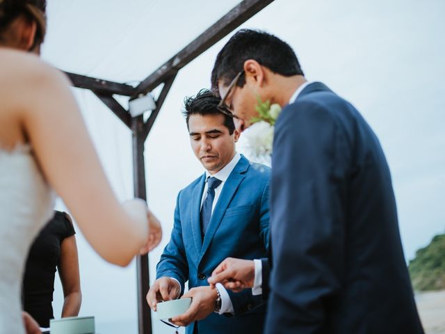 La boda de Andres y Itzel en Bahía de Banderas, Nayarit 67