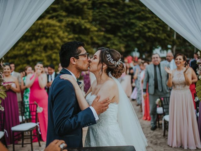 La boda de Andres y Itzel en Bahía de Banderas, Nayarit 76