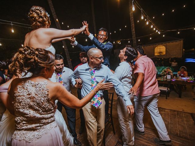 La boda de Andres y Itzel en Bahía de Banderas, Nayarit 114