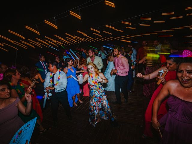 La boda de Andres y Itzel en Bahía de Banderas, Nayarit 124