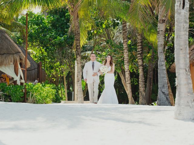 La boda de Rodrigo y Marcela en Playa del Carmen, Quintana Roo 21