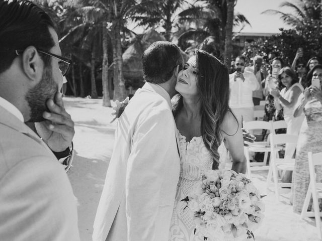 La boda de Rodrigo y Marcela en Playa del Carmen, Quintana Roo 23