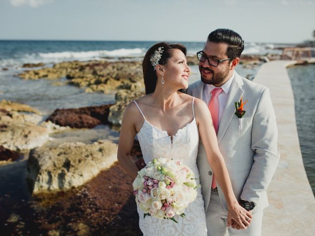 La boda de Rodrigo y Marcela en Playa del Carmen, Quintana Roo 41