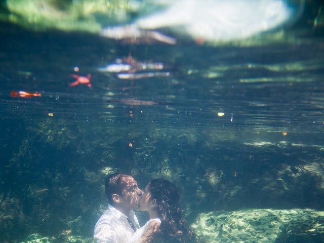 La boda de David y Mayela en Playa del Carmen, Quintana Roo 3