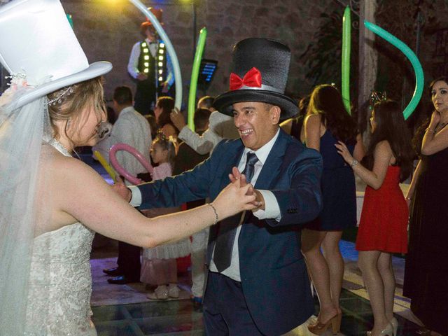 La boda de Oscar y Elena en Naucalpan, Estado México 58