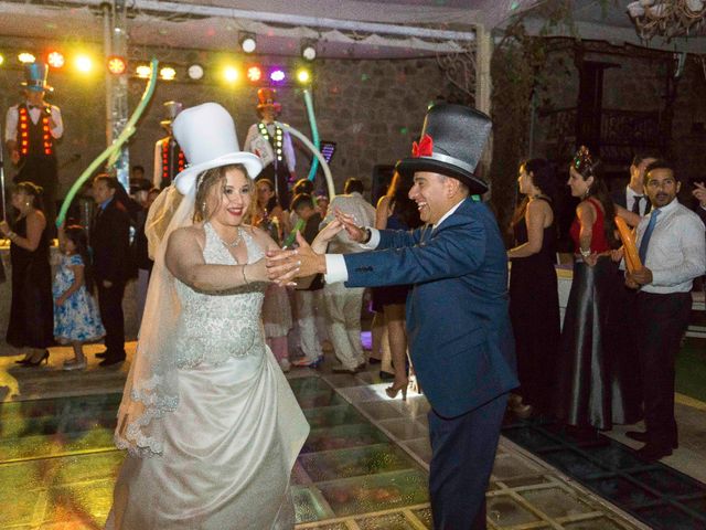 La boda de Oscar y Elena en Naucalpan, Estado México 59