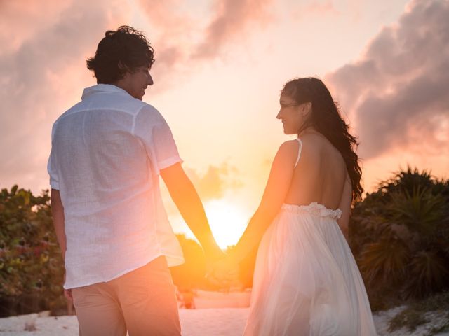 La boda de Oziel y Salma en Cancún, Quintana Roo 35