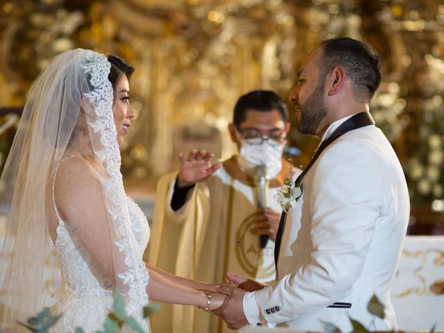 La boda de Mariela y Fabian en Apizaco, Tlaxcala 25