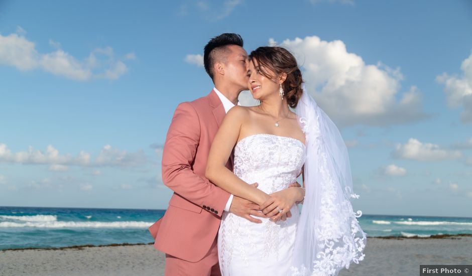La boda de Trang y Khanh en Cancún, Quintana Roo
