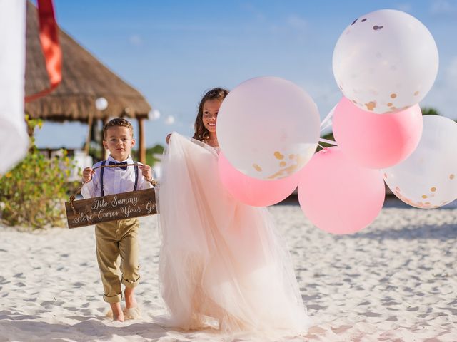 La boda de Sam y Ashley en Isla Mujeres, Quintana Roo 9