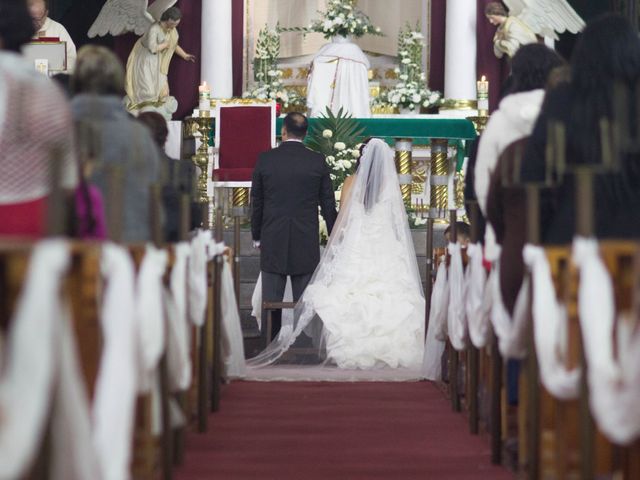La boda de David y Alicia en Tepotzotlán, Estado México 15