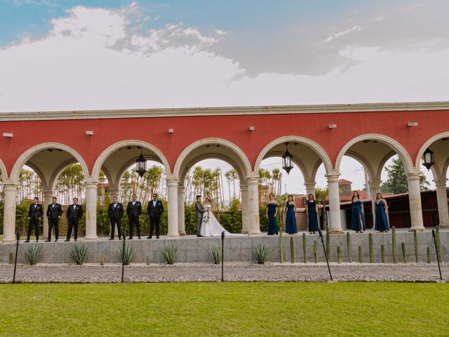 La boda de Alejandro y Claudia en Almoloya de Juárez, Estado México 54