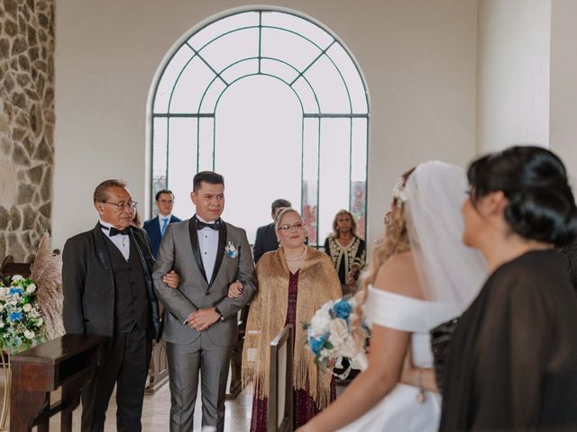 La boda de Alejandro y Claudia en Almoloya de Juárez, Estado México 77
