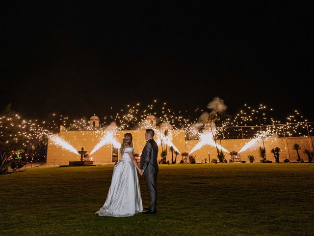 La boda de Alejandro y Claudia en Almoloya de Juárez, Estado México 101