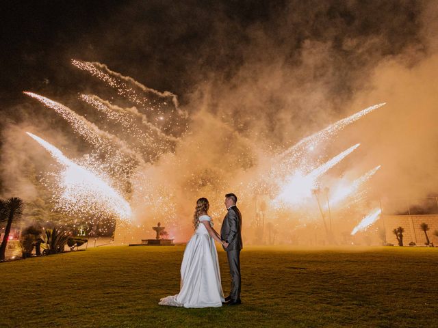 La boda de Alejandro y Claudia en Almoloya de Juárez, Estado México 105