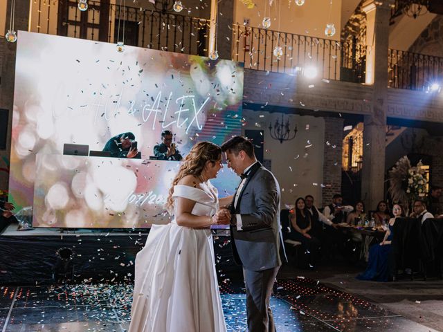 La boda de Alejandro y Claudia en Almoloya de Juárez, Estado México 114