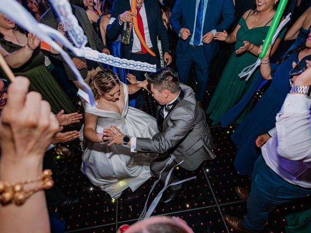 La boda de Alejandro y Claudia en Almoloya de Juárez, Estado México 124