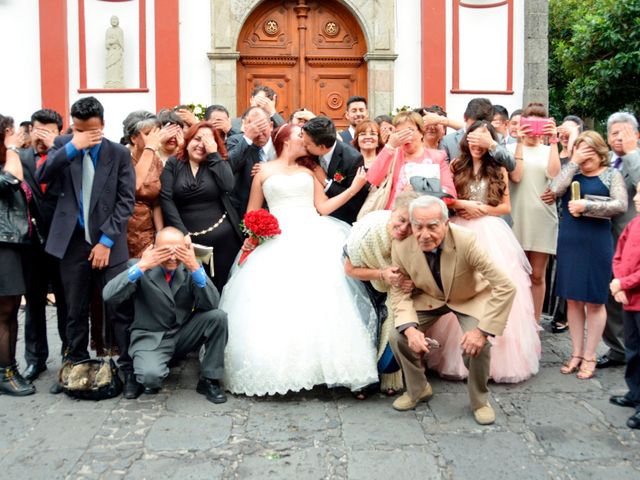 La boda de Javier y Cynthia en Tlalpan, Ciudad de México 85