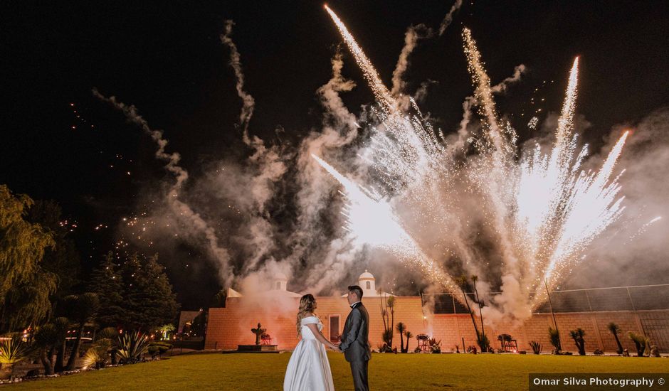 La boda de Alejandro y Claudia en Almoloya de Juárez, Estado México