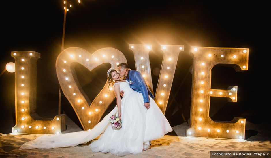 La boda de María y Víctor en Ixtapa Zihuatanejo, Guerrero