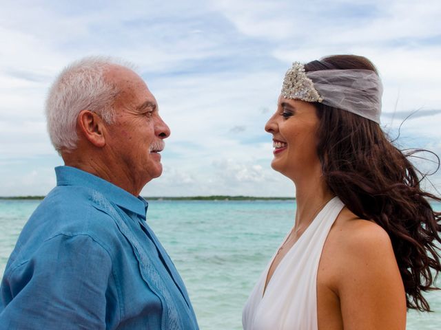 La boda de Davide y Alejandra en Bacalar, Quintana Roo 13