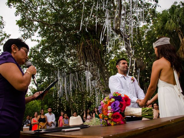 La boda de Davide y Alejandra en Bacalar, Quintana Roo 17