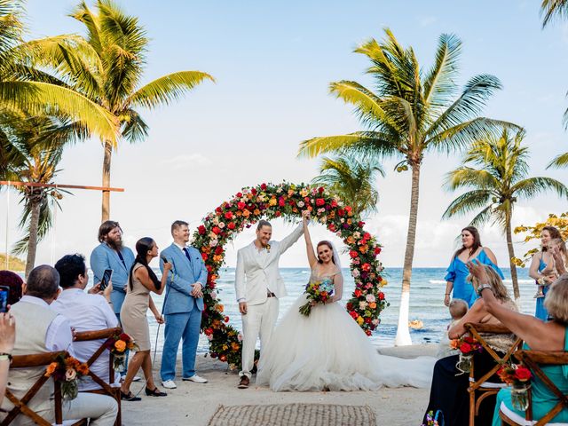 La boda de Timothy y Dilssie en Playa del Carmen, Quintana Roo 54