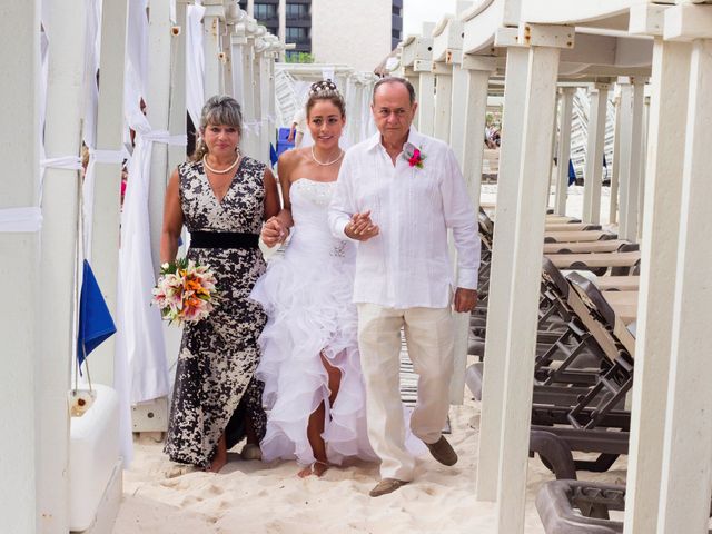 La boda de Alejandro y Greys en Playa del Carmen, Quintana Roo 38