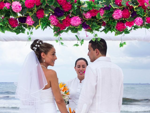 La boda de Alejandro y Greys en Playa del Carmen, Quintana Roo 43