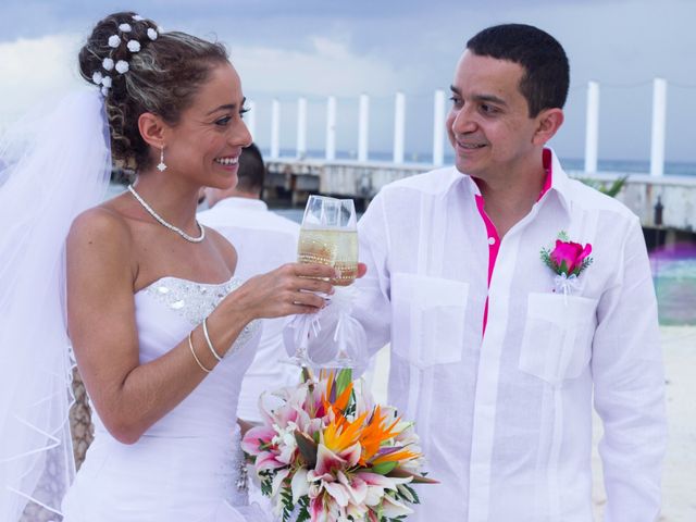 La boda de Alejandro y Greys en Playa del Carmen, Quintana Roo 53