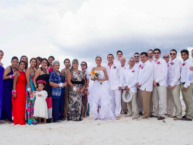 La boda de Alejandro y Greys en Playa del Carmen, Quintana Roo 1