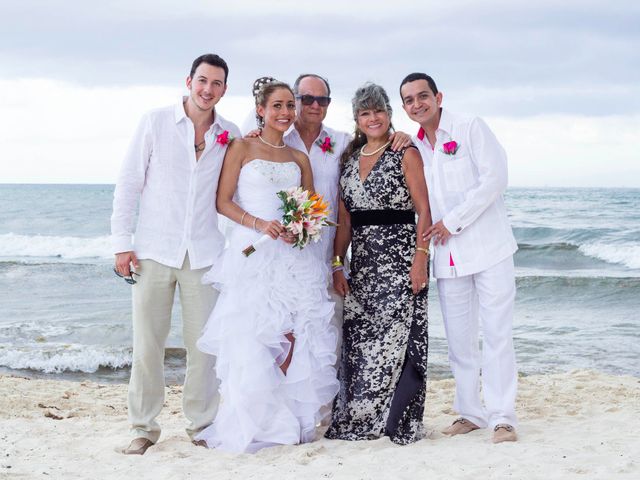 La boda de Alejandro y Greys en Playa del Carmen, Quintana Roo 55