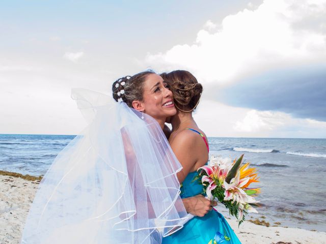 La boda de Alejandro y Greys en Playa del Carmen, Quintana Roo 60