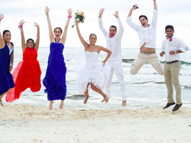 La boda de Alejandro y Greys en Playa del Carmen, Quintana Roo 65